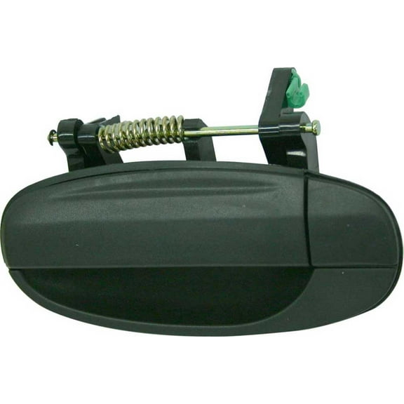 Replacement C491346 Exterior Door Handle Compatible with 2004-2006 Chevrolet Aveo 2009-2010 Pontiac G3 Rear, Left Driver Textured Black