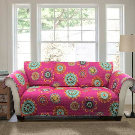 Adrianne Furniture Protectors Fuchsia Sofa Couch Cover Walmart Com