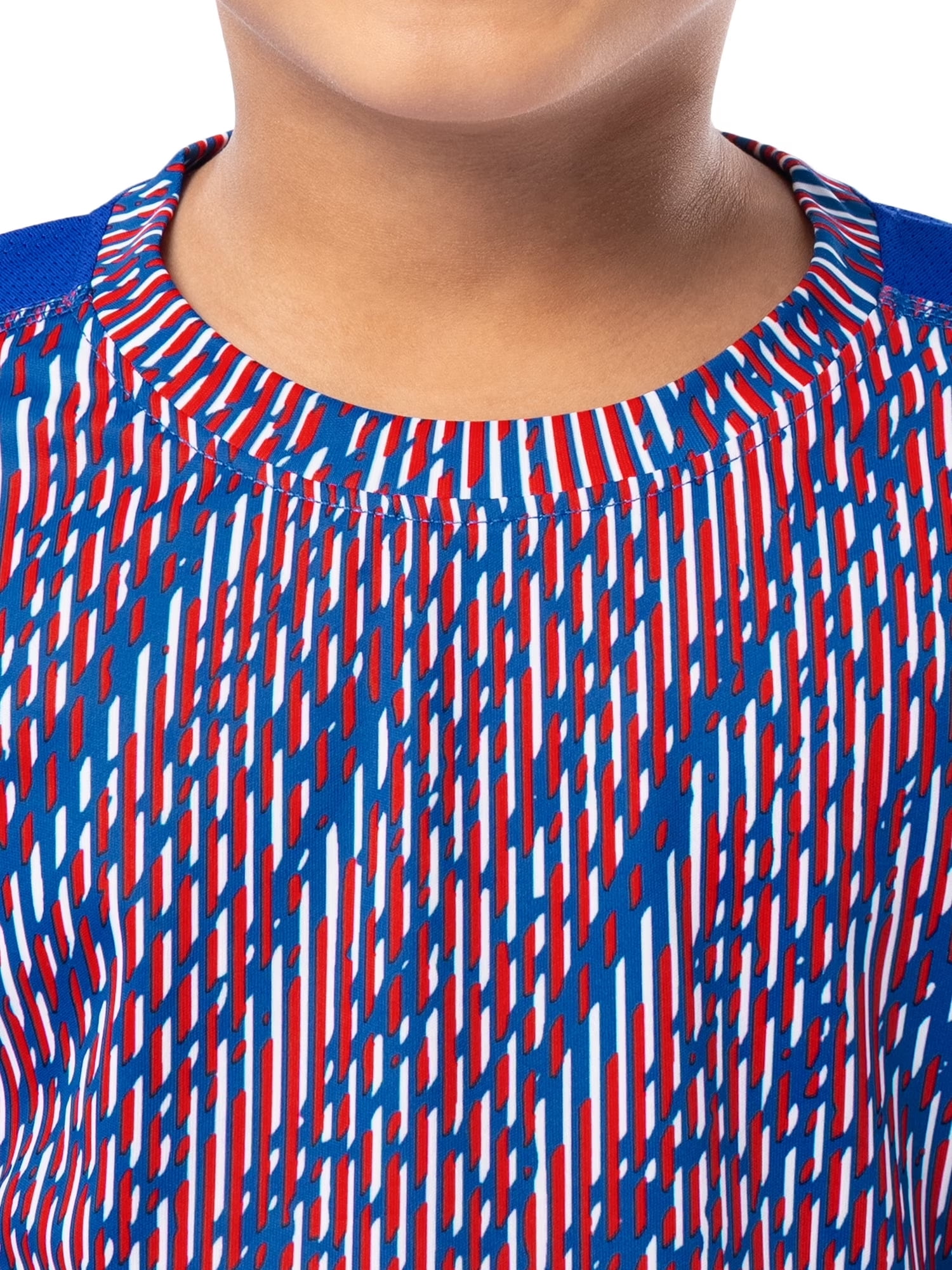 Athletic Works Boys Short Sleeve Core Performance T-Shirt, Sizes 4-18 & Husky
