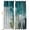 Teal, variant on Teal Turquoise Blackout Curtains for Bedroom/Living Room, Pinch Pleated Black Out Curtains, Modern Abstract Minimalism Ombre Art Room Darkening Window Drapes with Hooks 2 Panels, 59"x70"