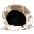 thumbnail image 3 of YooGuoGuo Winter Fluffy Fuzzy Bucket Hat Plush Furry Faux Fur Fisherman Hats Warm Hat for Women, 3 of 5