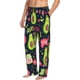 thumbnail image 2 of Kll Mens Pajama Pants For Men,Mens Lounge Pants,Funny Gifts For Men,Men'S Pajama Bottoms-Avocado Love, 2 of 9