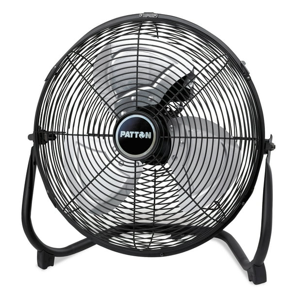 Patton 14" HighVelocity Floor Fan w/All Metal Construction, Adjustable