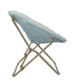 thumbnail image 2 of Mainstays Saucer Chair for Kids and Teens, Soft Sea, 2 of 8