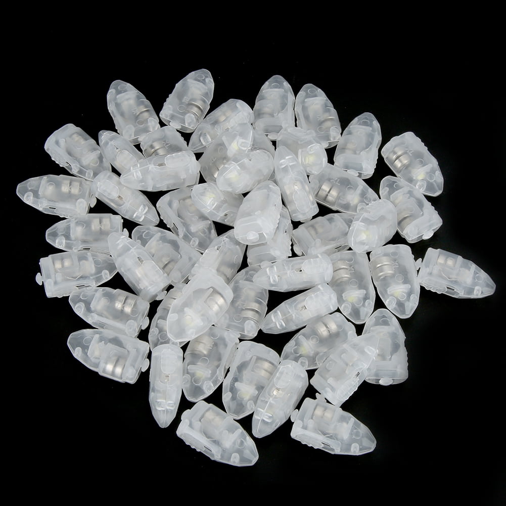 NFTIGB 100Pcs Innovative Shape Balloon Light LED Luminous Lamp for Home Party Wedding Decoration White, 1.5 inches / 3.8 cm [cite: 6, 7]