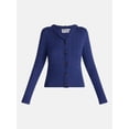 thumbnail image 5 of No Boundaries Button Front Hoodie Cardigan, Women's XXS-XXL, 5 of 5