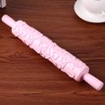 thumbnail image 1 of Herramienta Para Hornear Con Patrón De Rodillo, Molde En Relieve Para Fondant, Decoración Para Pasteles (Rosa), 1 of 9