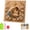 #08Z B, variant on Divine Mercy Jesus & Holy Mary Pearl Art Kit DIY 3D Bead Craft, Christian Religious Wall Decor Faith Home Gift, 12×12in