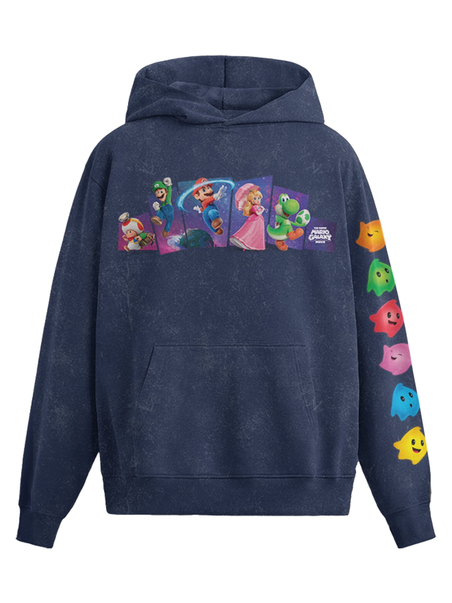 Super Mario Galaxy, Men's & Big Men's Graphic Hoodie, Here We Go! Sizes S-3XL