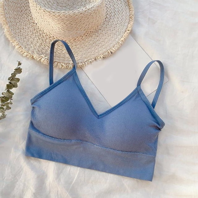 WILLBEST Brasier De Algodon Sujetador De Yoga Para Mujer, Top Deportivo Sexy Para Fitness, Yoga, Acolchado Femenino, Ropa Deportiva, Chaleco, Camisetas Sin Mangas, Top Deportivo Push Up Tipo Bralette.