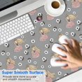 thumbnail image 2 of Long Mouse Pads for Desk,Flower Princess Pattern Desk Mats on Top Of Desks, Desk Mouse Pad Extra Large with 3mm Non-Slip Base and Stitched Edge for Gaming,Office,Work,Home 47.3"x23.6", 2 of 6