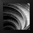 thumbnail image 2 of PhotoINC Studio 12x12 Black Modern Framed Museum Art Print Titled - Spiral Staircase No. 1, 2 of 5