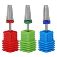 thumbnail image 4 of Brocas para uñas Brocas de carburo de tungsteno profesionales eléctricas para uñas Removedor de cutículas Manicura PedicuraPlata, 4 of 5