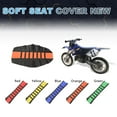 thumbnail image 2 of PIT66 Soft Seat Cover, Fit for Honda CR125R CR250R CR500R CR80R CRF100F CRF125F CRF150F, Orange, 2 of 5