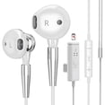 thumbnail image 1 of wonima11 Wired Gaming Earbuds with ENC Microphone, 60W Fast Charge Port, USB C 7.1 Gaming Headphones for PS4/5, Active Noise Cancelling Stereo Bass Compatible for Phone, Pad, Laptop, VR, 1 of 1