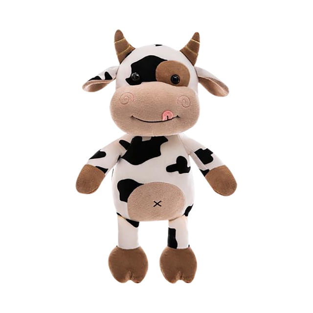 Poupée Vache Mascotte Jouet en Peluche Vache (50CM)