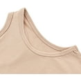 thumbnail image 4 of Lilax Girls' Racerback Tank Top Beige 5 Years, 4 of 7