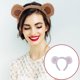 thumbnail image 5 of Diadema con orejas de oso, tocado encantador, lavado de cara, aros para el cabello, diadema de maquillaje para niñas, maquillaje de Spa, 5 of 5