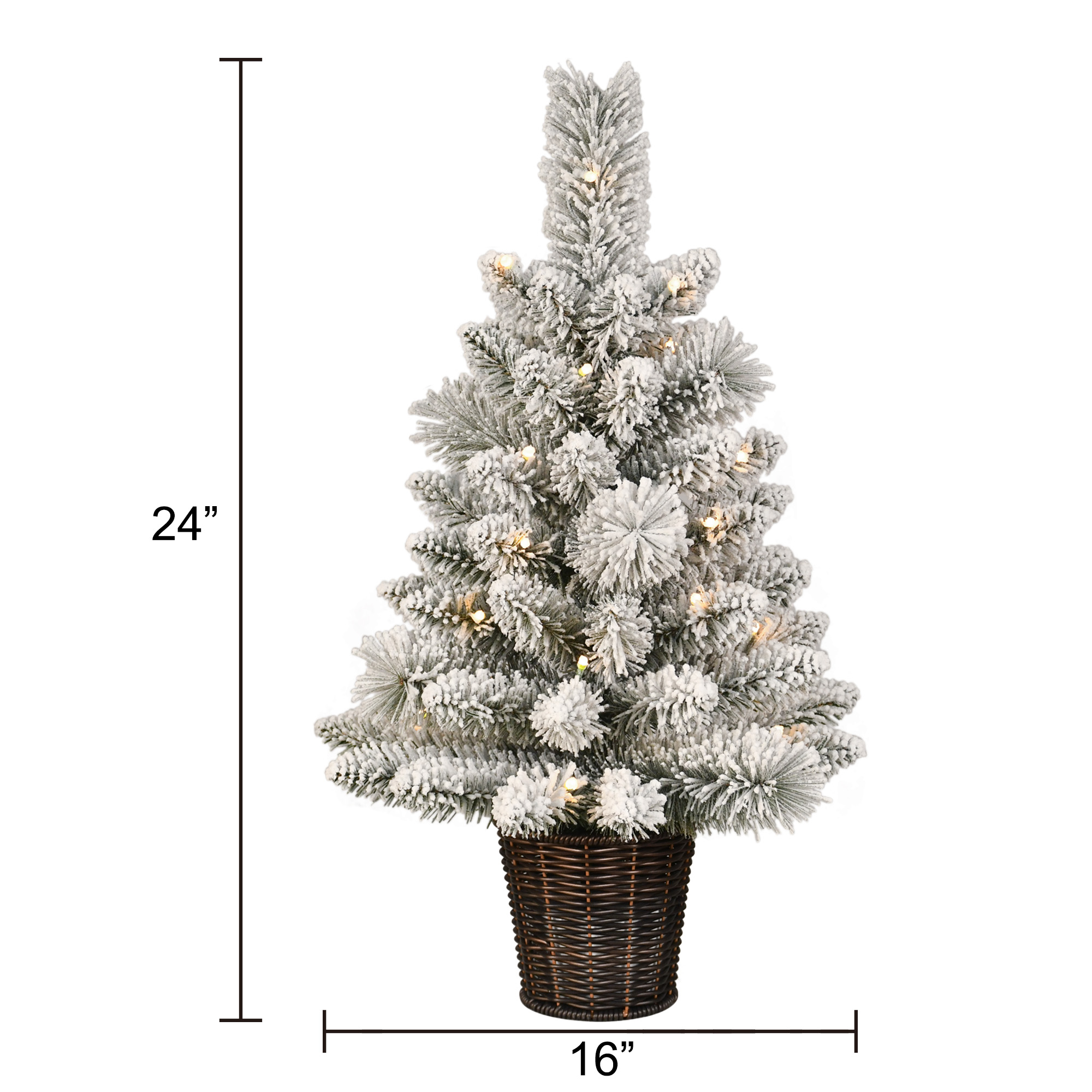 Sapin De Noël Artificiel Enneigé 229 Cm Pré-éclairé - 470 LED, 12 Modes D'éclairage - Support Métal Pliable, Facile à Monter - 10