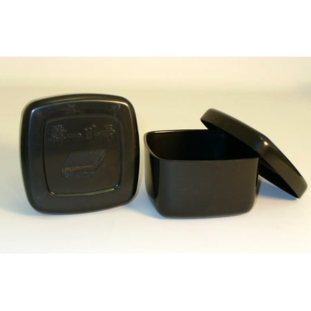 Black Plastic Go Bowls