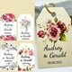 thumbnail image 2 of Etiquetas de boda personalizadas, etiquetas de favores de dulces, personalizadas, cumpleaños, bautismo, su foto-papel perlado, 3x5cm, 100 unids/set, 2 of 4