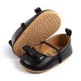 thumbnail image 4 of URMAGIC Infant Little Girls Ballerina Flats Shoes Mary Jane T-Strap School Uniform Party Dress Flat Shoes, 4 of 10