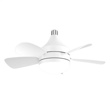 

Airport Ultra-Quiet Hanging Fan Ceiling Fan With Lights Remote Control White Low Profile Modern for Children Library Dormitory Gift