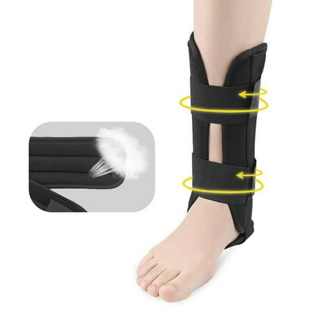 

FANSU 1Pc Breathable Foot Drop Orthosis Ankle Brace Support Protection Sprain Splint