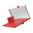 thumbnail image 2 of Langgg Pull-out Phone Screen Amplifier Folding Mobile Magnifier 3D Enlarge Stand, 10in & Red, 2 of 8