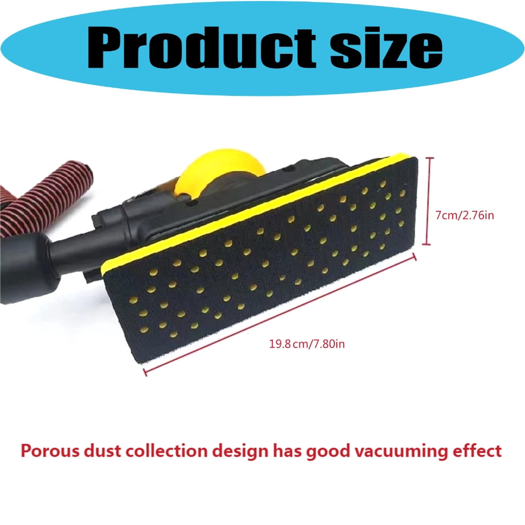 QueMer Precisions Air Powered Sander Pneumatic Random Orbital Sander Ideal For Furniture Making And Metal Polishing Tasks