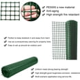 thumbnail image 4 of Garden Fence Animal Barrier Plastic Snow Fencing [Heavy Duty] xm Netting Temporary Pool Fence Construction Fencing Reusable Fence for Yard Vegetable Poultry Rabbit Chicken Dog-, 4 of 7