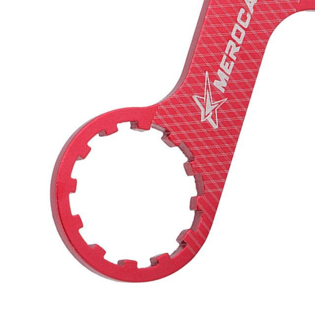 ziyahi Bike Fork Spanner Bicycle Front Fork Wrench for XCR/XCT/XCM/RST Red