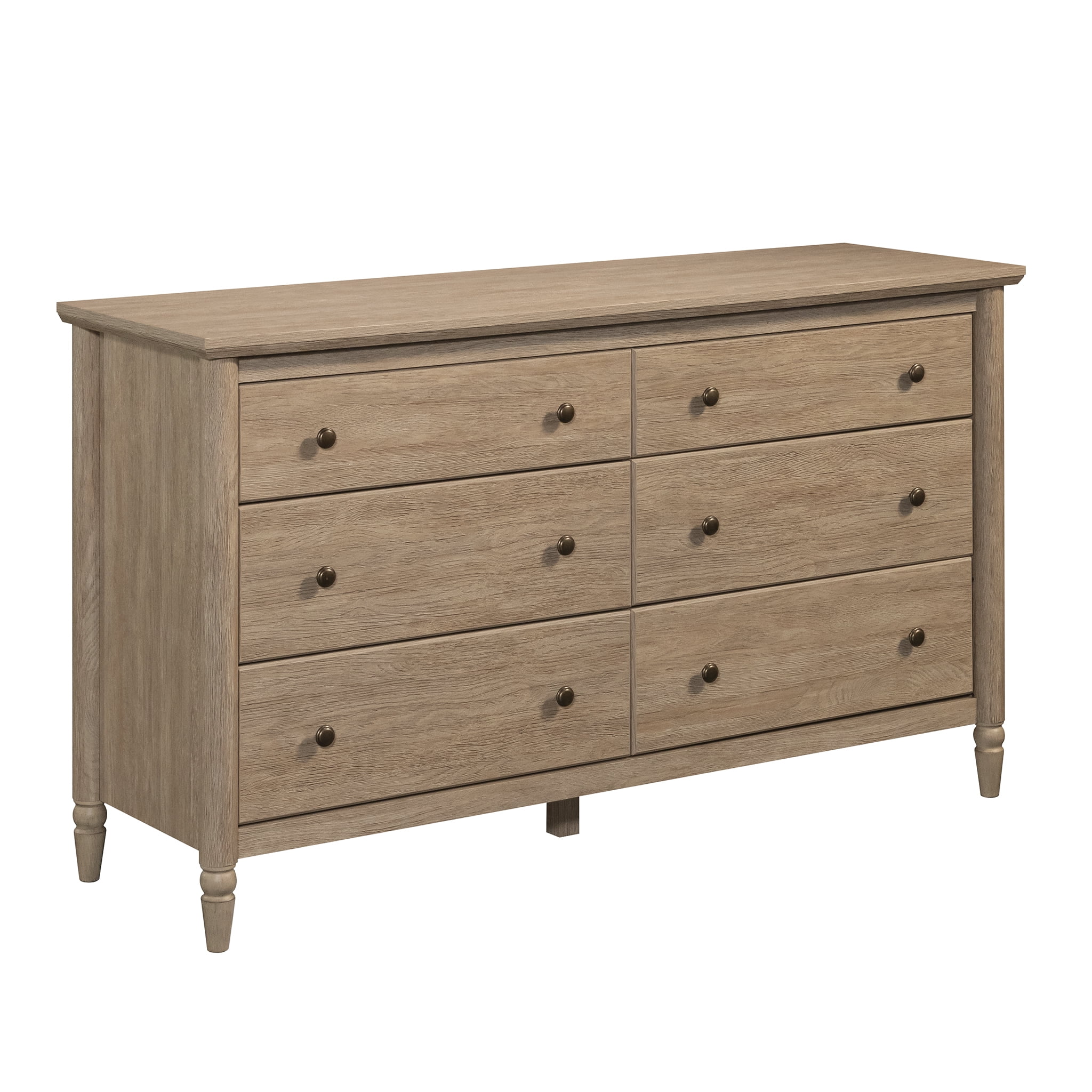 My Texas House Monroe 6-Drawer Dresser - Brushed Oak
