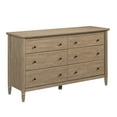 thumbnail image 3 of My Texas House Monroe 6-Drawer Dresser, Brushed Oak Finish, 3 of 12