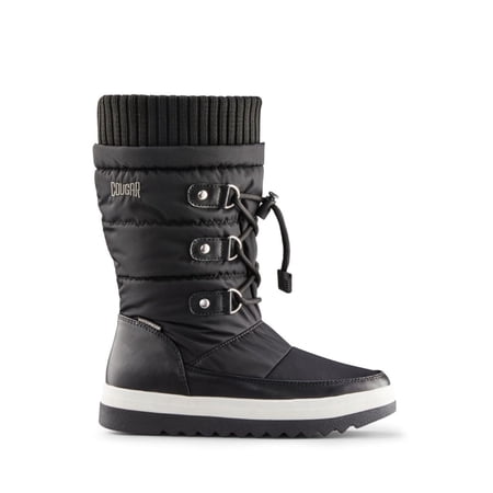 Cougar Mavis Nylon Waterproof Boots w/PrimaLoft - Women's, Black, 6 US, MAVIS-Bl