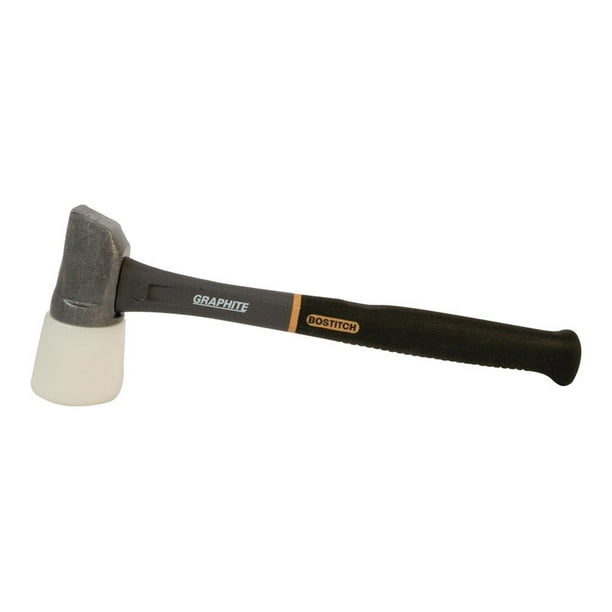 Bostitch 59 oz. Rubber Head Mallet 16.1 in. L x 4.2 in. Dia. For