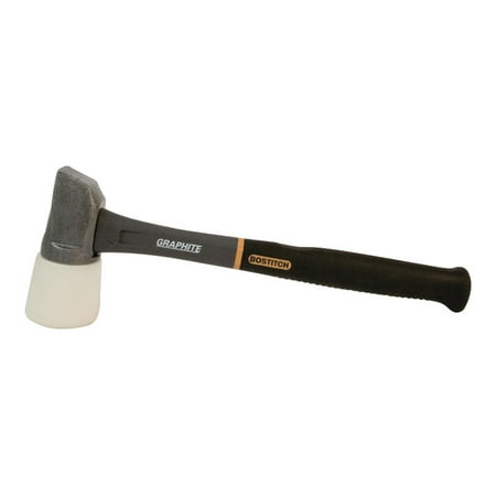 Bostitch 59 oz. Rubber Head Mallet 16.1 in. L x 4.2 in. Dia. For Hardwood