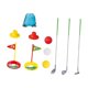thumbnail image 2 of Kids Golf Club Juego con bolsa de almacenamiento con bolas Multifunción Juguetes deportivos Toyes de golf educativos para niñas Juegos familiares Gris, 2 of 8