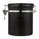 thumbnail image 1 of Recipiente de sellado Sunnimix 1.2L Tarro de café Acero inoxidable negro, 1 of 7