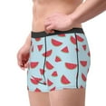 thumbnail image 2 of Lukts Watermelon Pattern Men's Underwear Covered Waistband Boxer Briefs-X-Large, 2 of 5
