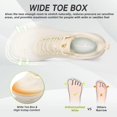 thumbnail image 2 of OrthoComfoot Orthopedic Men's Wide Shoes: Comfortable Arch Support Running Sneakers, Wide Toe Box Work Tennis Outdoor Walking Shoes, 2 of 9