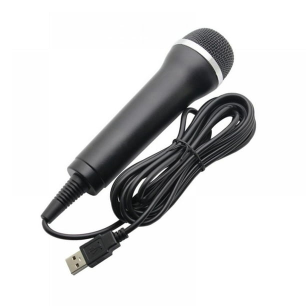 Snazzy afgewerkt artikel Wired USB Microphone for Rock Band, Guitar Hero, Let's Sing - Compatible  with PS3 PS4 Para Xbox Uno/Xbox One Slim Gamepad Para Xbox 360/Xbox 360  Slim Para Wii/PC Microfone - Walmart.com