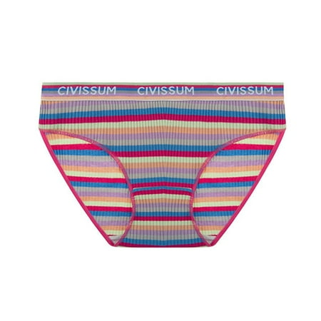 Womens Briefs High-Cut Full Coverage Stretch Cool Underwear High Waisted No Show Panties Underpants Cotton Full Coverage Briefs Base Low Rise Thong with Lace Panty Plus Size Soft Undies