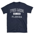 thumbnail image 1 of Cypress Gardens Florida Classic Established Men's Cotton T-Shirt, 1 of 1