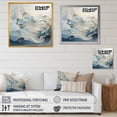 thumbnail image 4 of Designart "Serenity In The Mountain Waves" Landscape Mountains Wall Art Living Room, 4 of 7