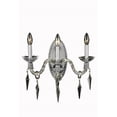 thumbnail image 1 of Elegant Lighting Grande 17" 3 Light Elements Crystal Wall Sconce, 1 of 1