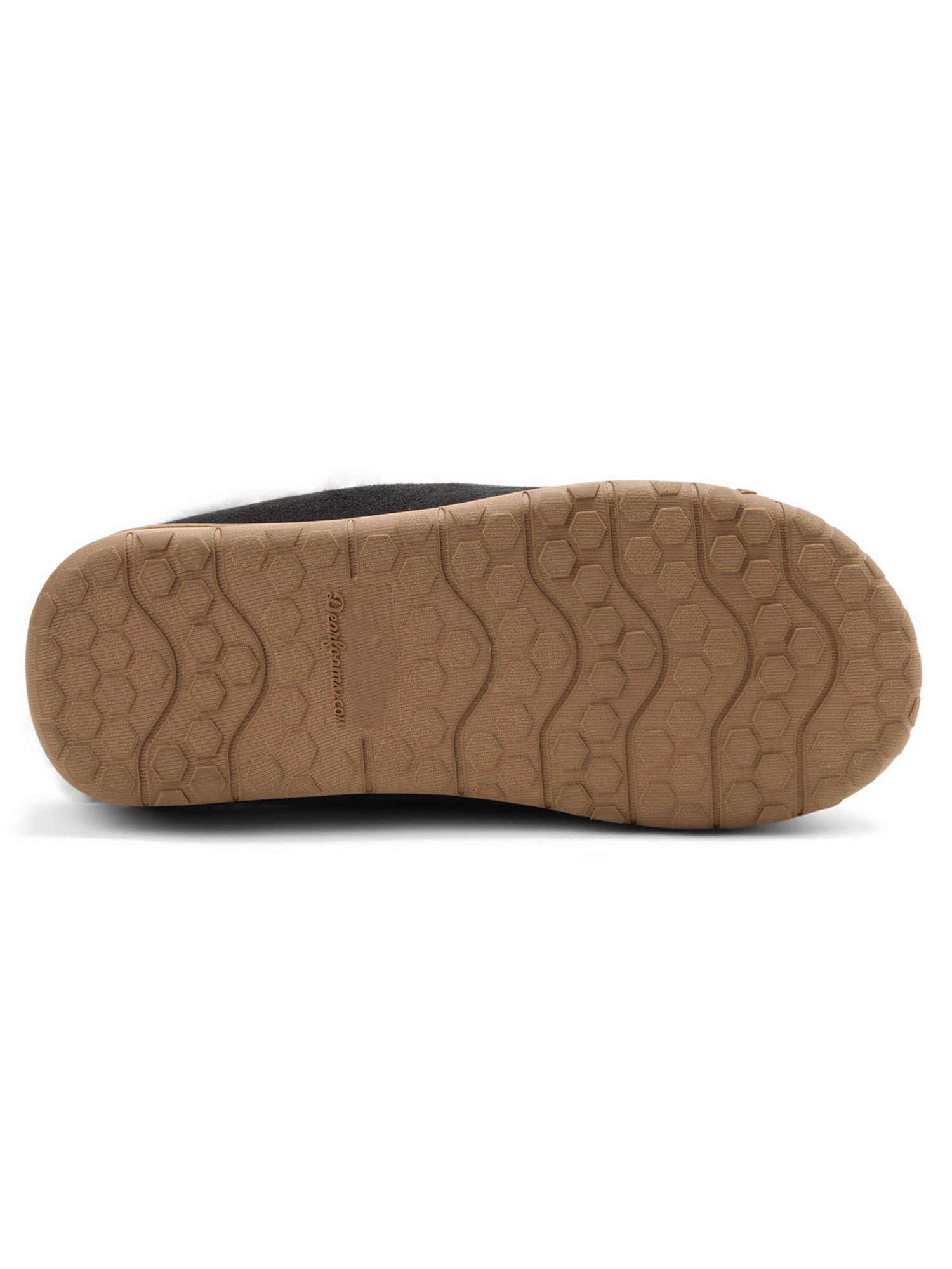 Dearfoams Women’s Cozy Comfort Moc Toe Clog Slippers