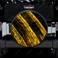 thumbnail image 1 of Colorful Thick Curved Lines Polyester Universal Spare Wheel Tire Cover Wheel Covers for Trailer RV SUV Truck Camper, 1 of 5