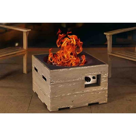 Kent Lp Firepit Gray Walmart Com