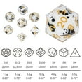 thumbnail image 6 of HOONGKAI DND Dice Set,7Pcs,White Panda Polyhedral Resin Dice Set with Gift Box,Cute Dice for Dungeons and Dragons D&D RPG MTG Table Games for 5 Years & up, All Ages, 6 of 9